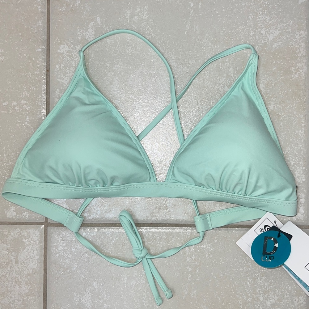 Rip Curl Mint Green Triangle Bikini Top